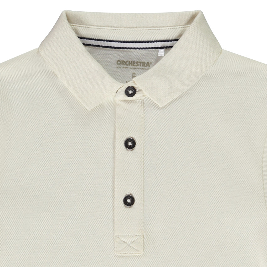 Polo manches courtes uni pour garçon 