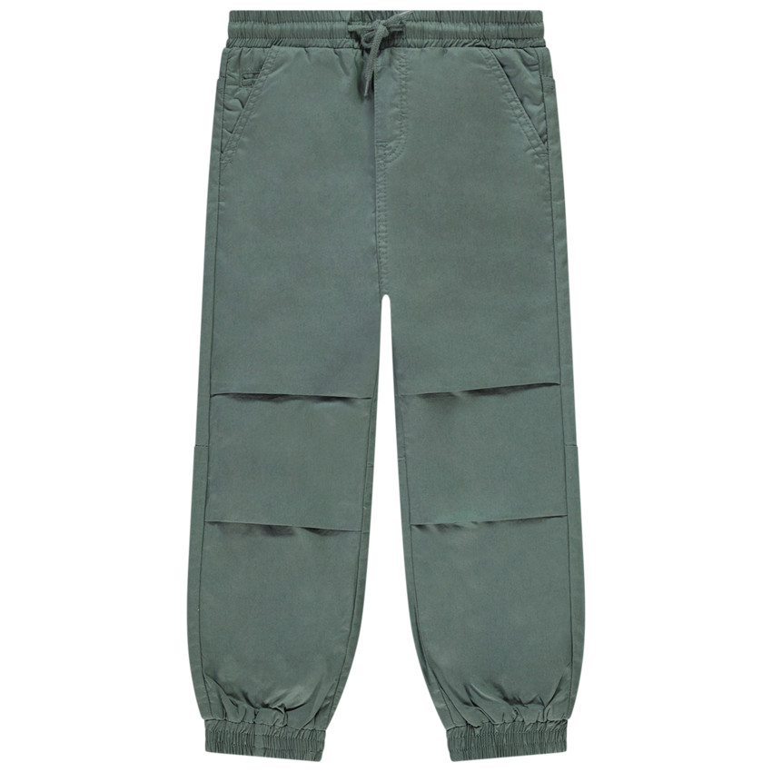 Jersey broek met plooien voor jongens 