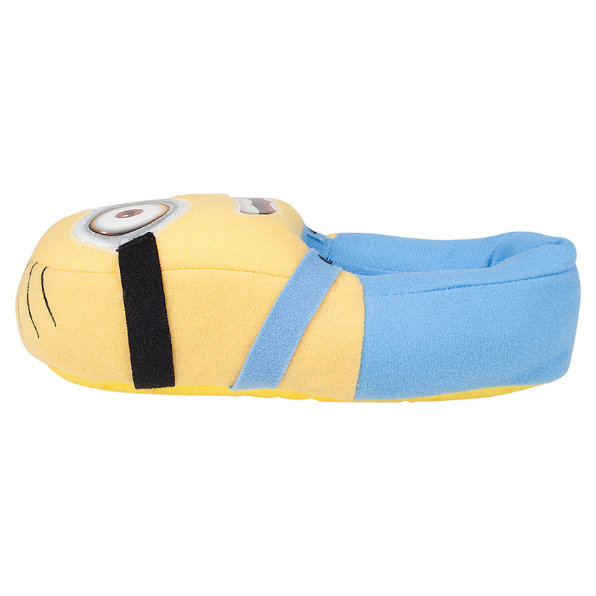 Chaussons peluche forme Minion du 28 au 35 