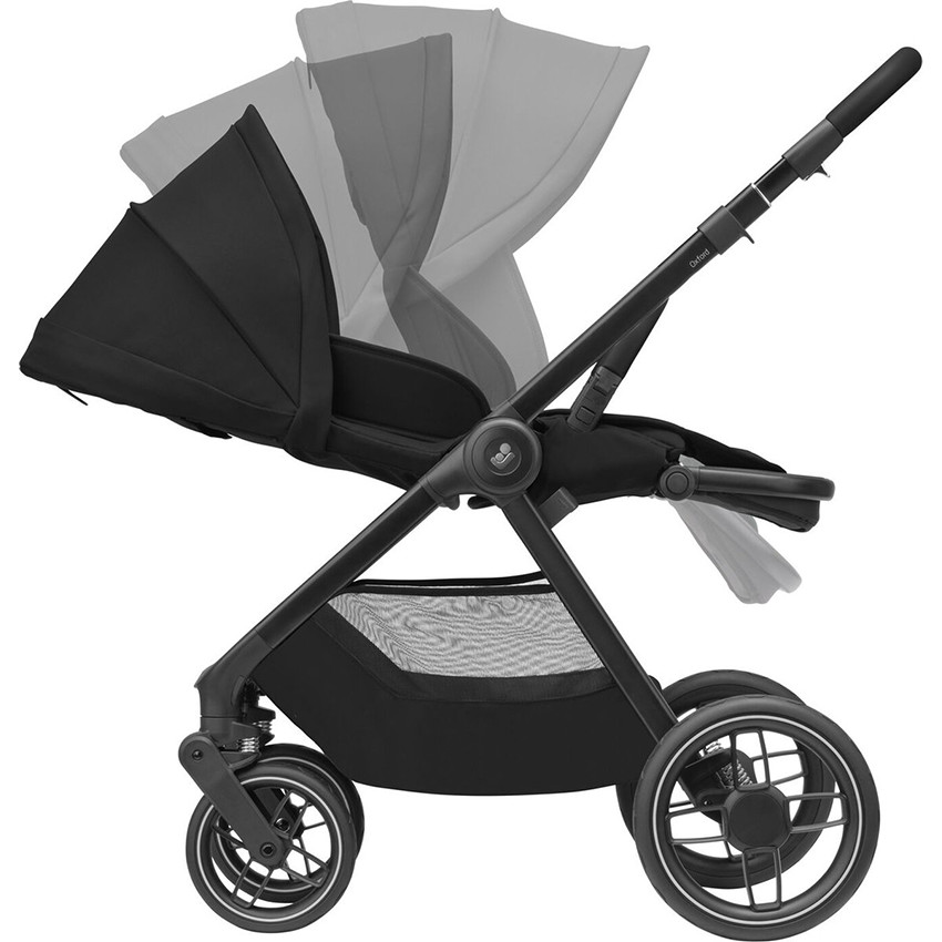 Poussette Oxford finition cuir essential black 