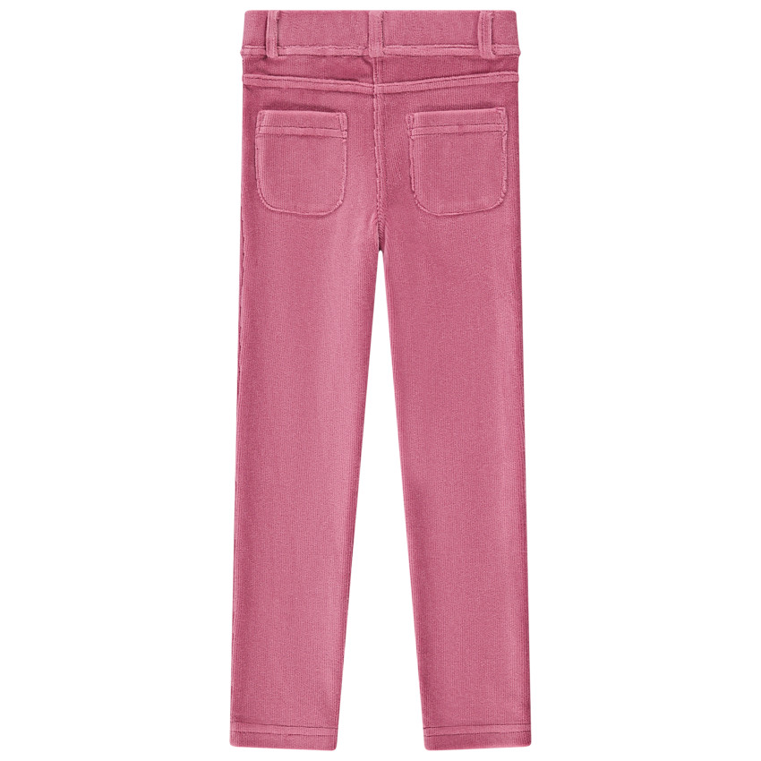Broek in velours voor meisjes 