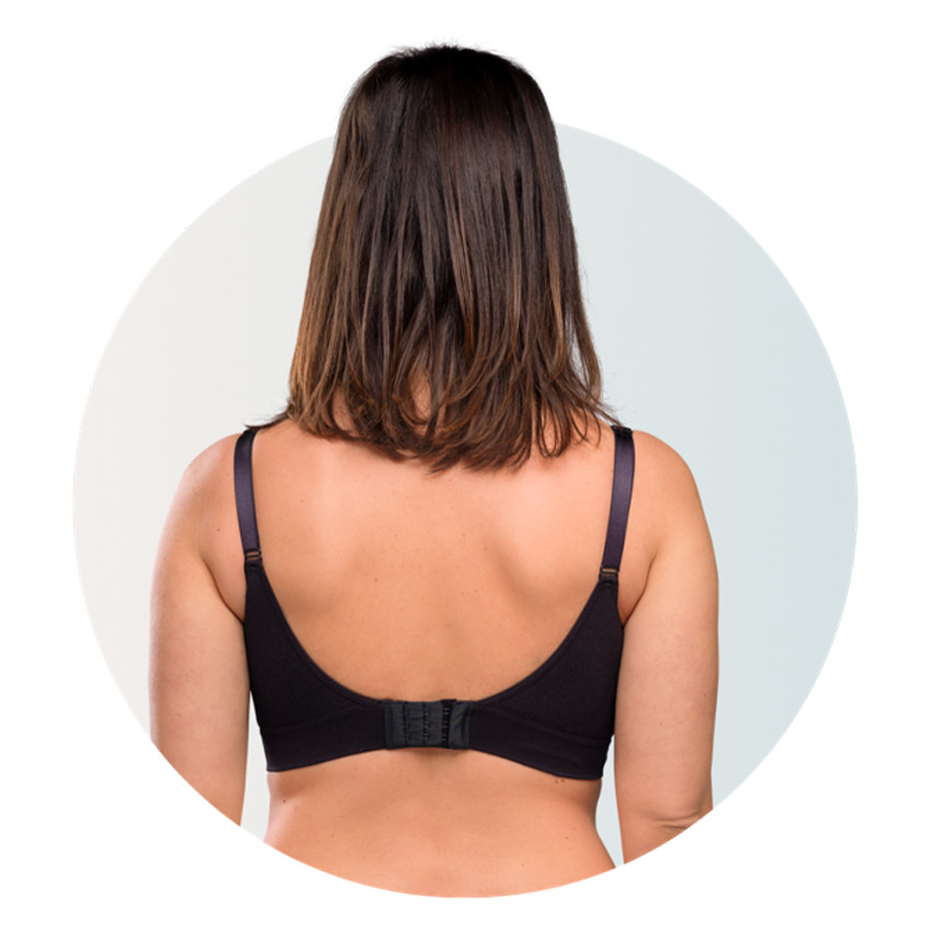 S/M-Duo Pack Soutien-gorge d'allaitement Original 1xNoir-1xChair  