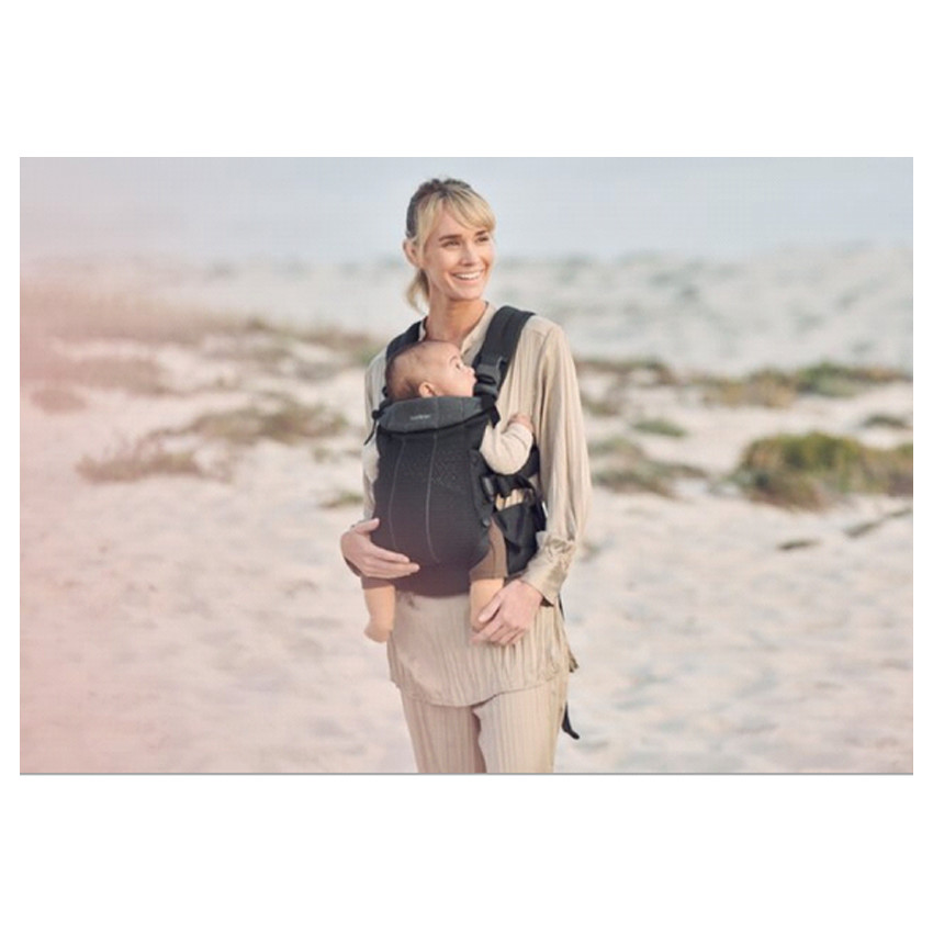 Buik-rugdrager Harmony 3D Mesh - Black 