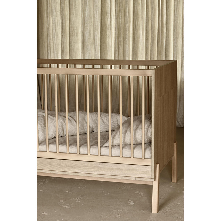 Bed Ashi 70x140cm meegroeibed Honey Ash 