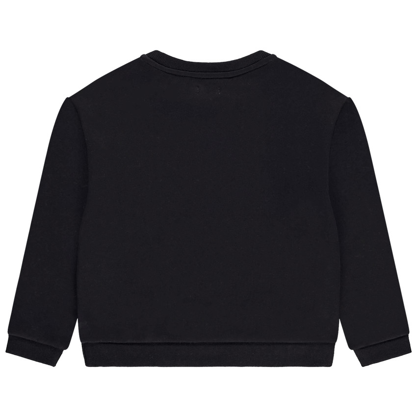 Sweat molleton avec cœur en sequins pour fille 