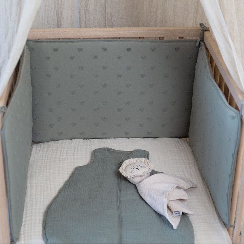 Tour de lit Honey - Argile - 40 x 180 cm 
