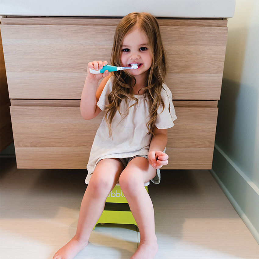 2-staps elektrische tandenborstel voor baby's 