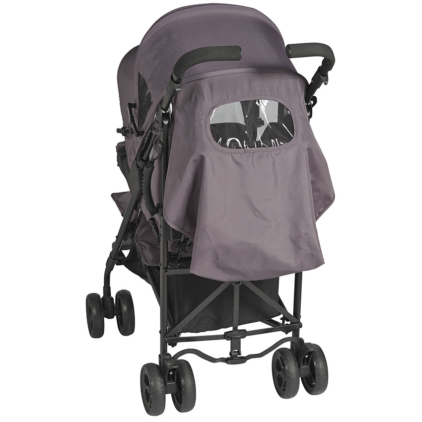 Poussette Tandem - Gris anthracite 