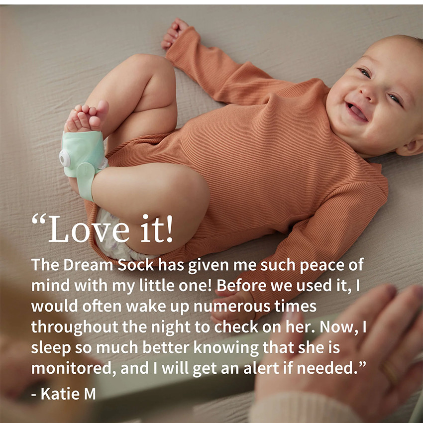 Dream Sock moniteur de sommeil Appli Gsm Wi-Fi Mint 