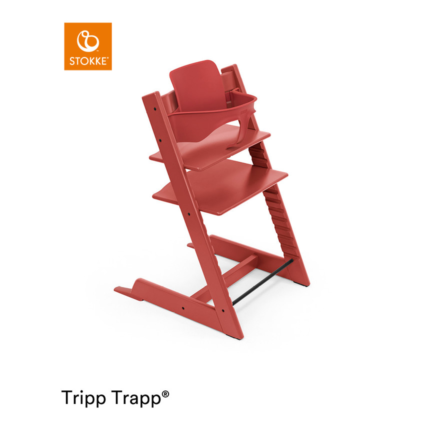 Chaise Haute évolutive Tripp Trapp - Rouge 