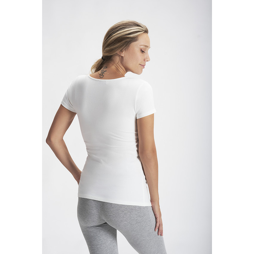 Zwangerschaps- en borstvoedingspyjama T-shirt 