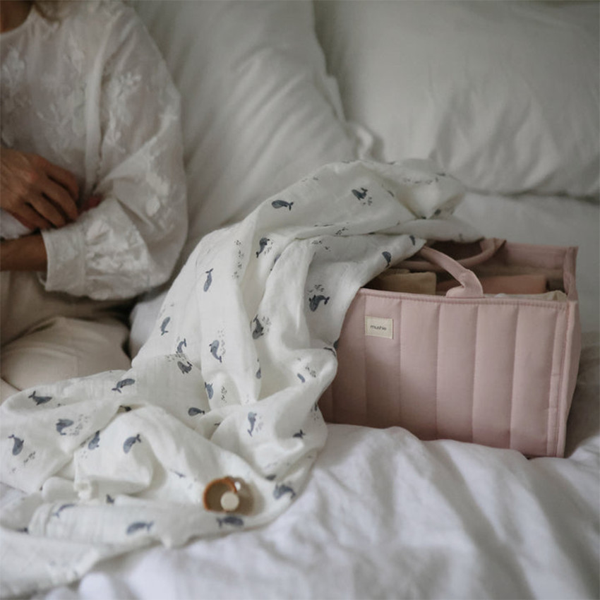 Panier de rangement pour couches Blush 