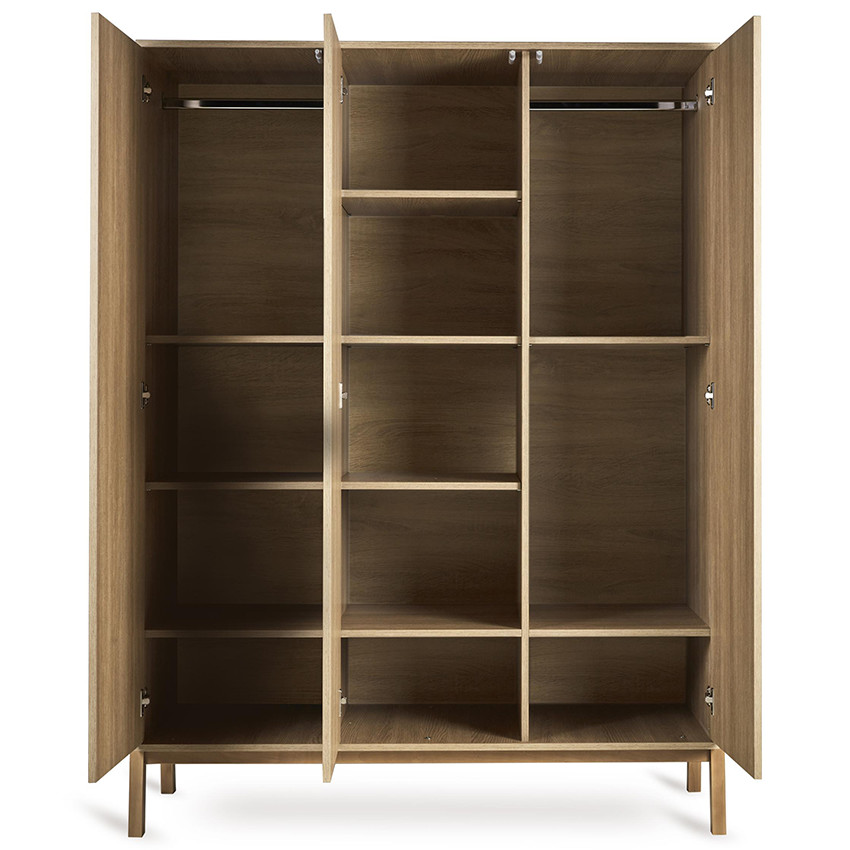 Kast Ashi XL 3 deuren Honey Ash 