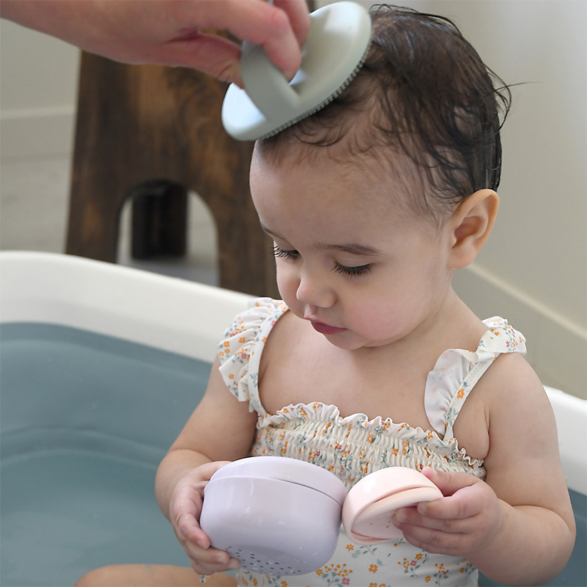 Borstel in silicone Misty Green 