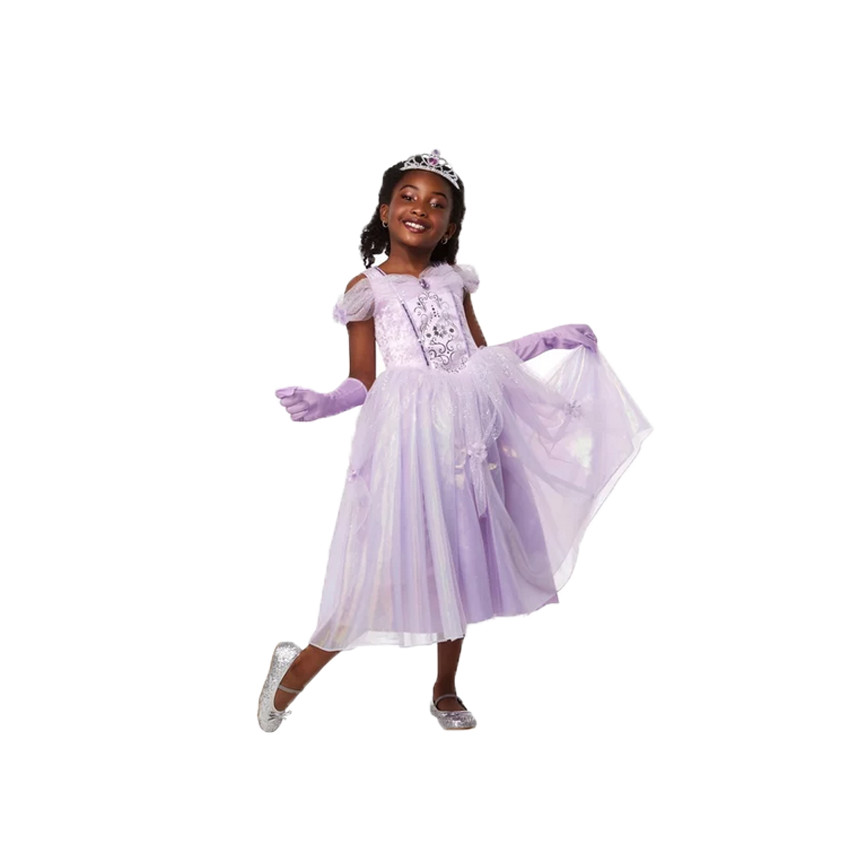 Déguisement robe de princesse Lavande - Taille 7-8 ans 