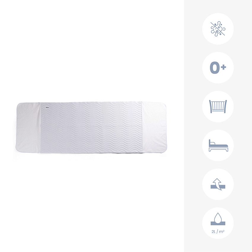 Superabsorberende laken- en matrasbeschermer - Absoplus 
