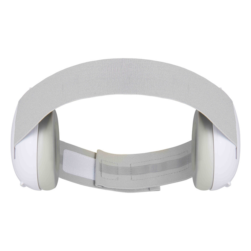 Casque anti-bruit protection auditive 2-en-1 Bébé/Junior Blanc 