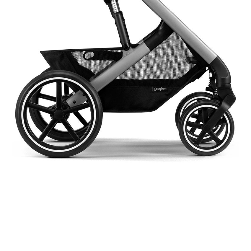Poussette Balios S Lux 2023 - Châssis Silver / Siège Lava Grey 