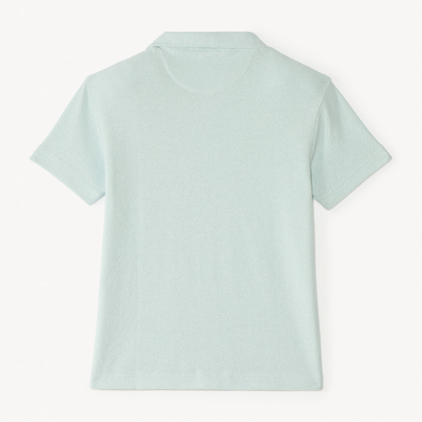 Chemise manches courtes en jersey uni pour garçon 