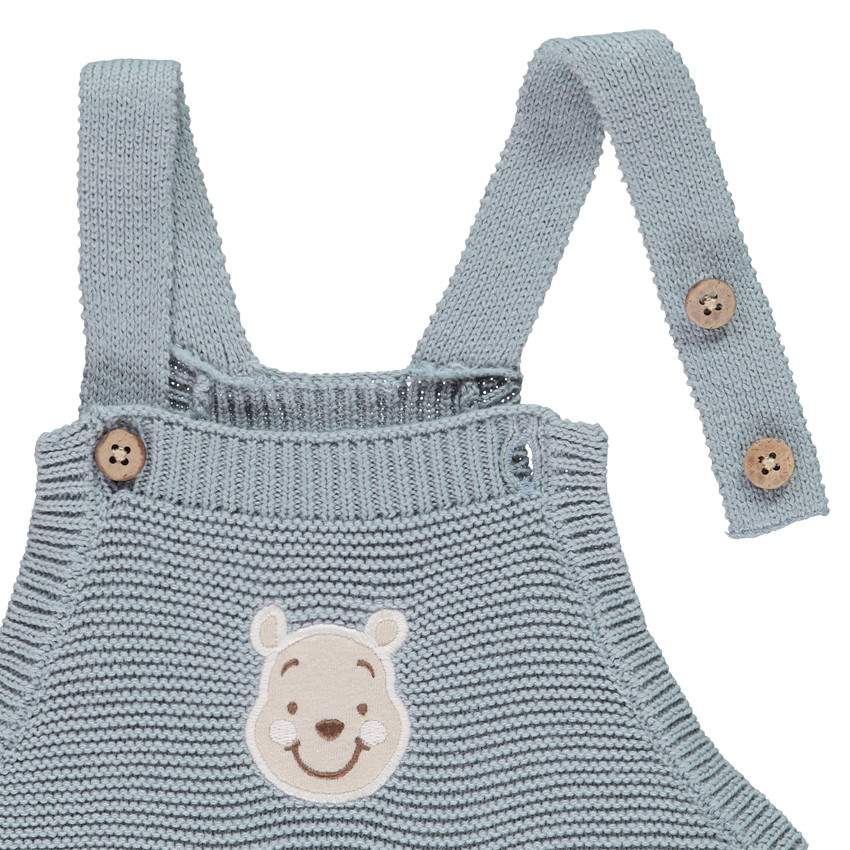 Set van 2 delen met Winnie Disney salopette voor baby jongen 