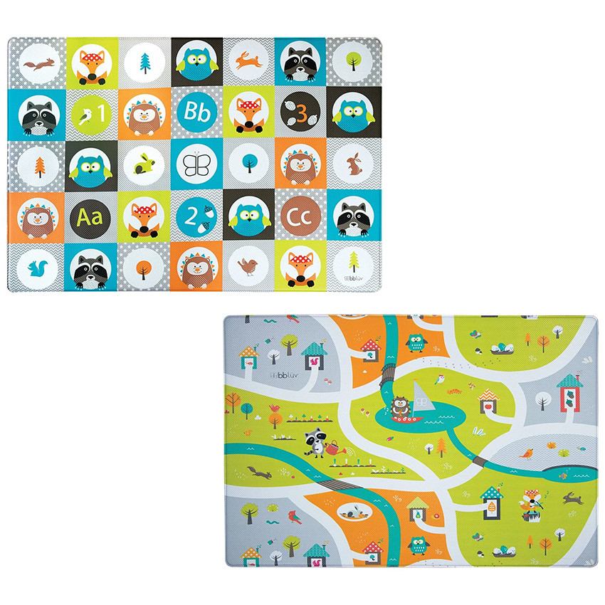 Tapis d'éveil réversible Mülti-Miles 100x140cm 