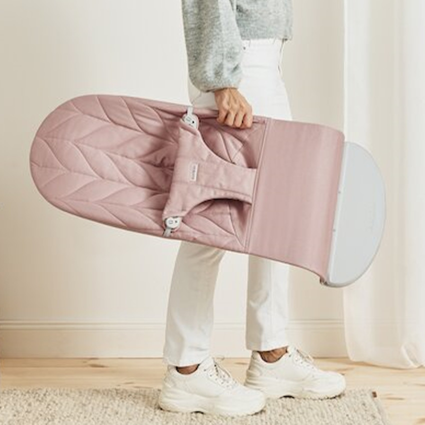 Transat Bliss - geweven bloemblaadjes - oudroze  