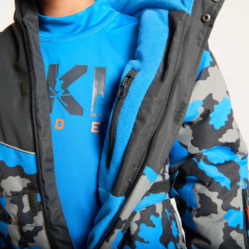 Skipak met camouflageprint voor jongens 