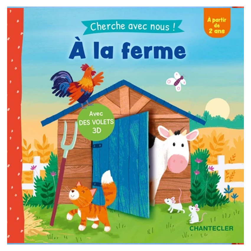 Boek FR Cherche avec nous dans la ferme +2J 