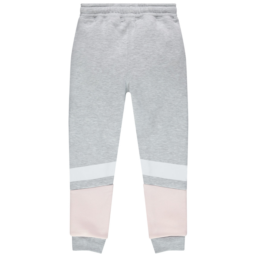 Pantalon de jogging en molleton à bandes et inscription pour enfant fille 