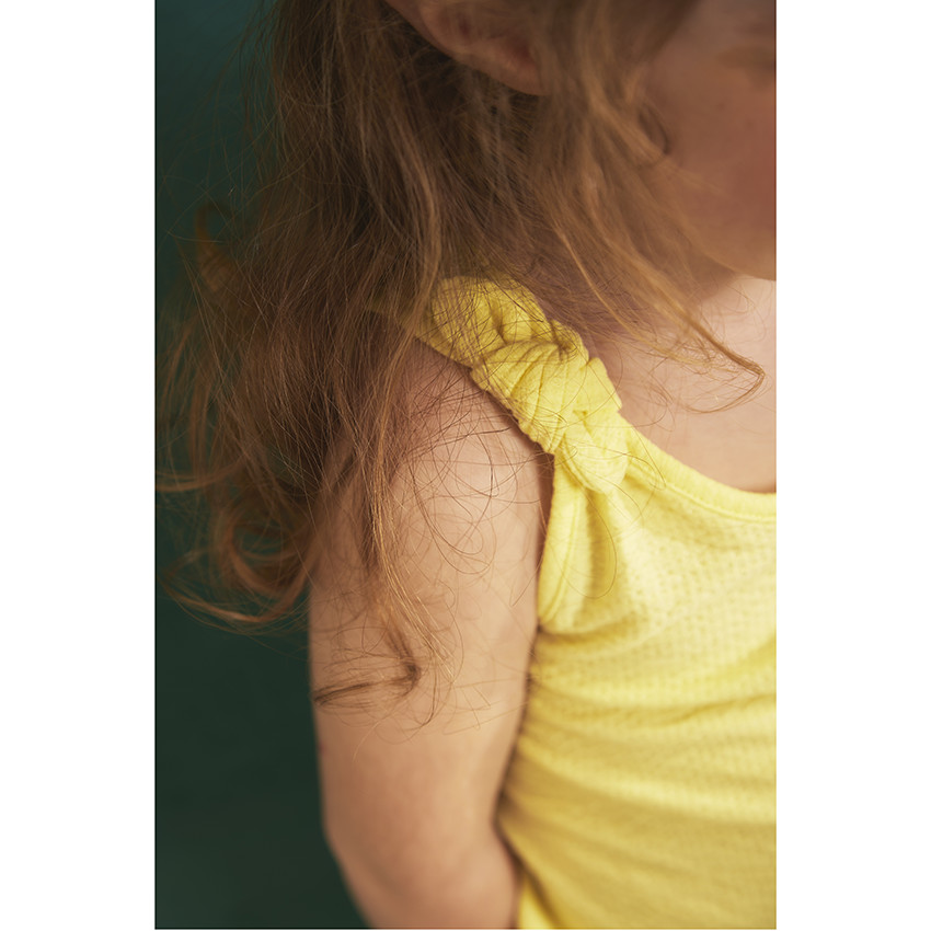 Combishort broderie cerises pour bébé fille 