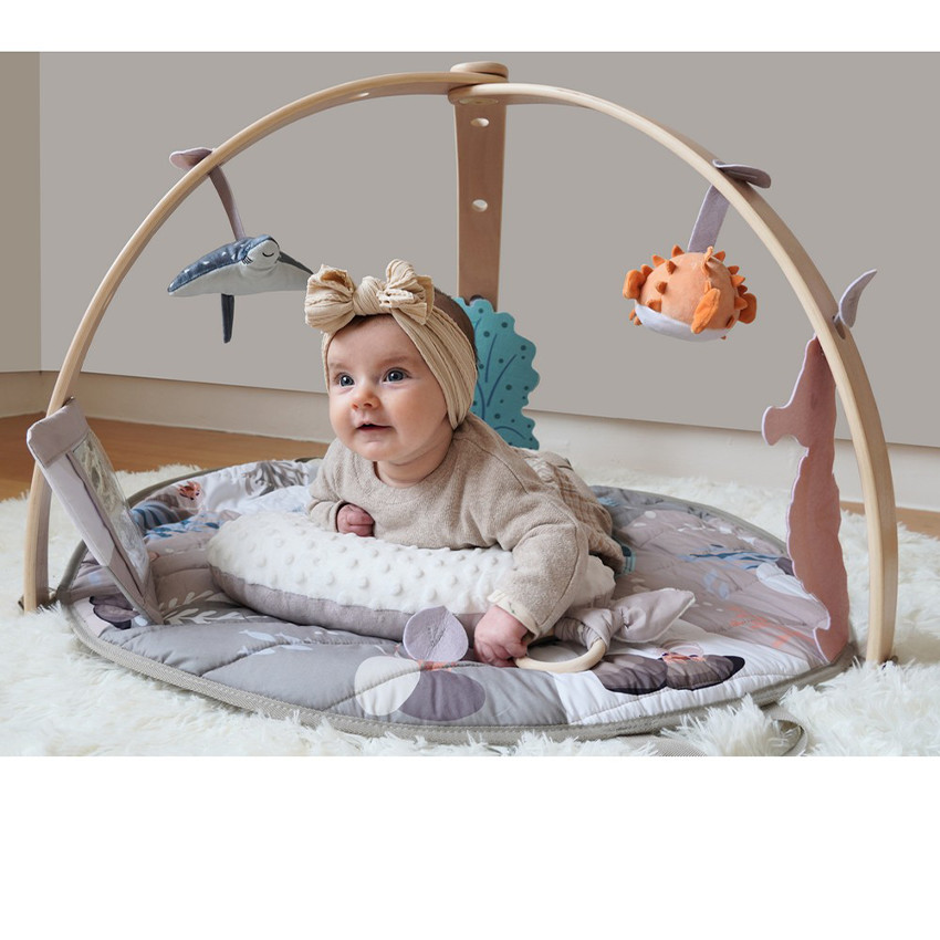 Speeltapijt met houten bogen Ocean Bliss 