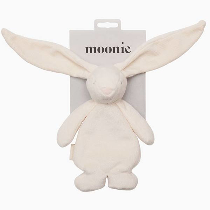 Knuffel Mini Bunny met sensorische korreltjes Ecru 