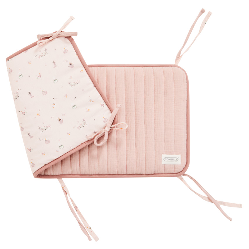 Set van 5 modulaire spijlenbeschermers Wandel Bucolique roos 