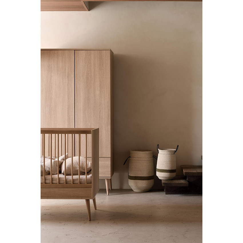 Armoire Ashi 2 portes Honey Ash 