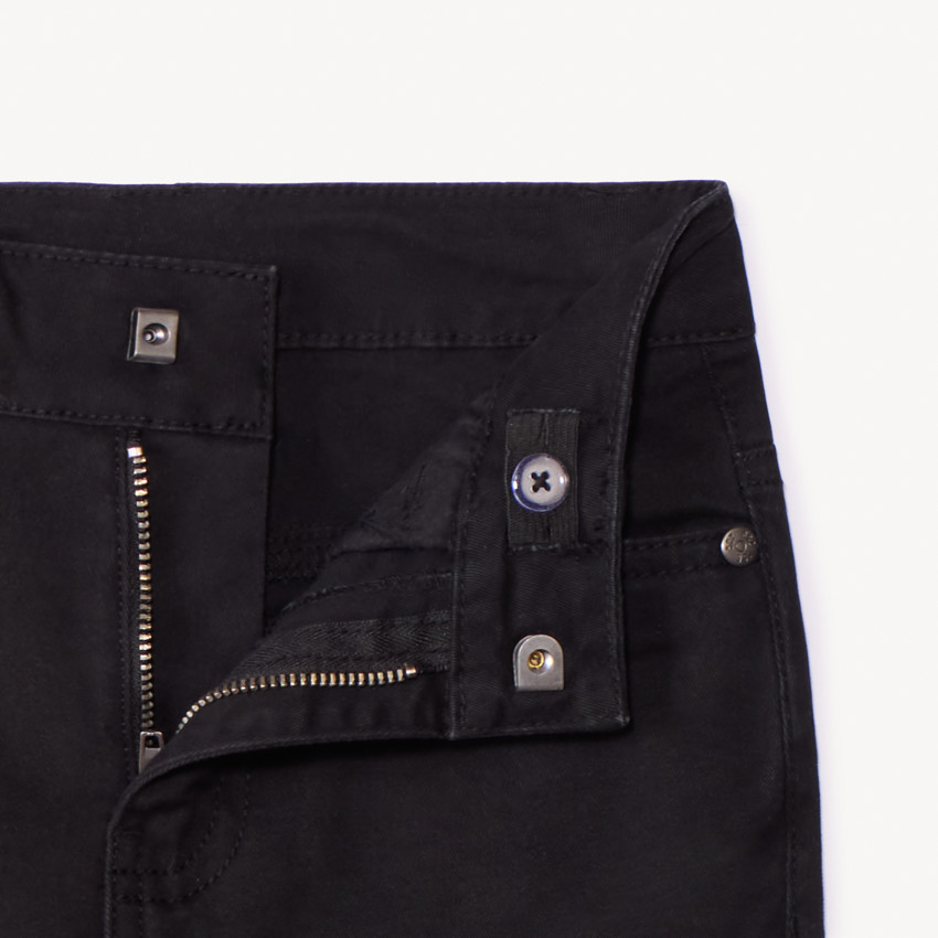 Pantalon slim en twill effet crinkle pour garçon 