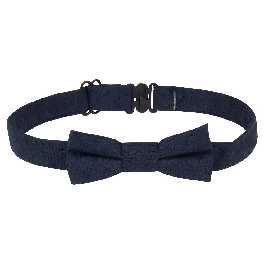 Noeud papillon en coton fantaisie avec petit motif 