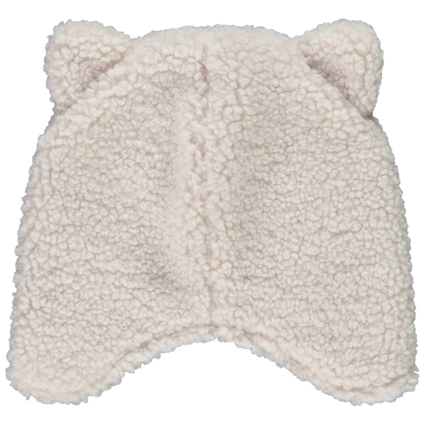 Bonnet en sherpa broderies chat pour bébé garçon 