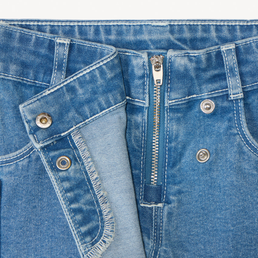 Jupe short en jean pour fille 