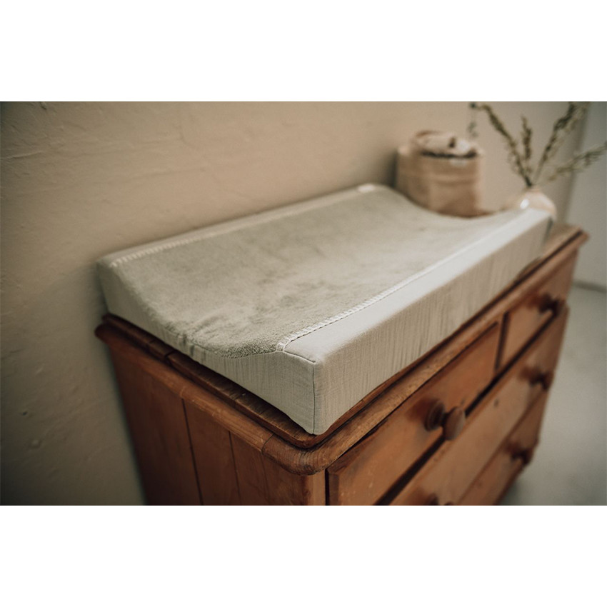 Housse de matelas à langer Faro Sage 45x73cm 