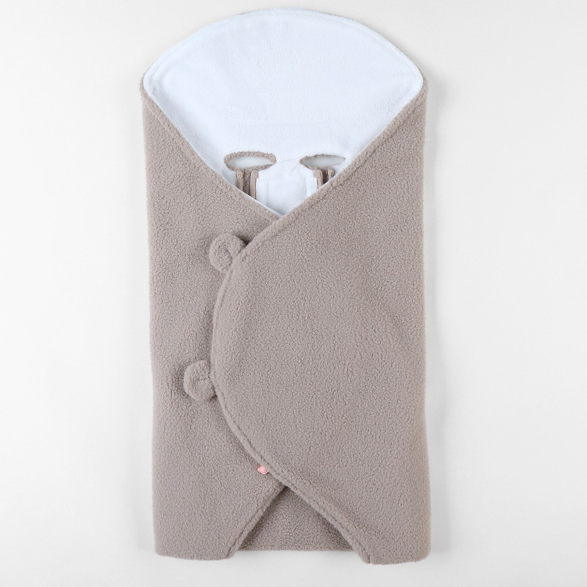 Deken wandeling Sherpa Beige 