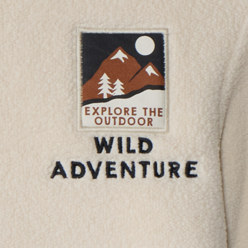 Sherpa hoodie voor jongens 