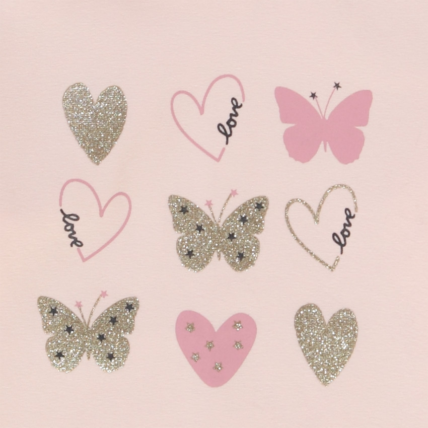 Ondertrui coltrui in jersey print fantasie voor meisjes 