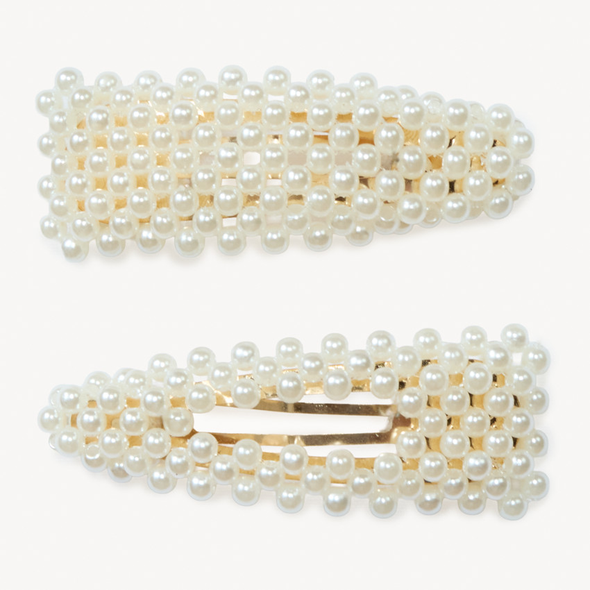 Haarspeldjes met fantasieparels voor meisjes 