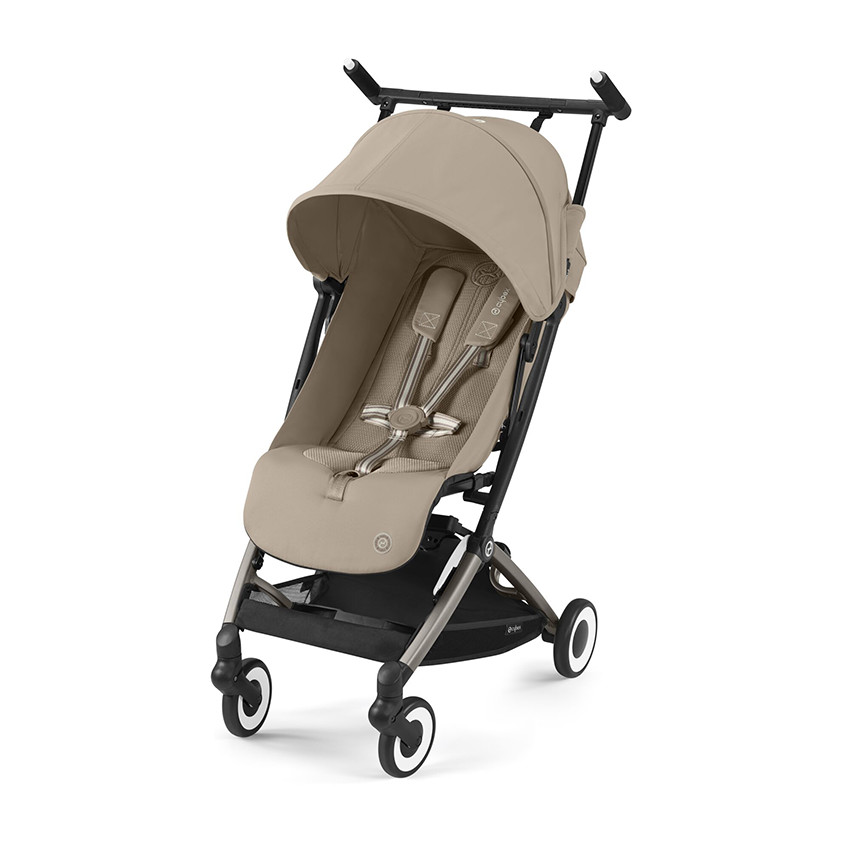 Poussette ultra-compacte Libelle 2024 taupe/almond beige 