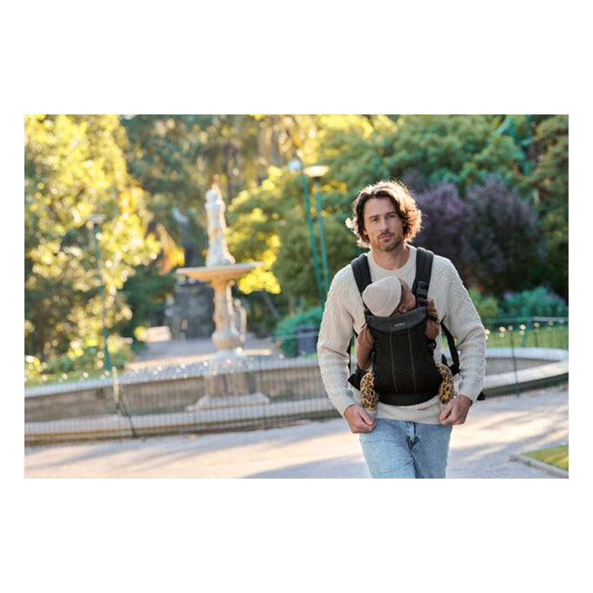 Buik-rugdrager Harmony 3D Mesh - Black 