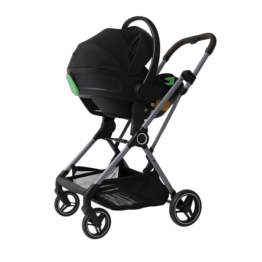 Adaptateurs siège-auto i-Prim pour poussette Flora noir 