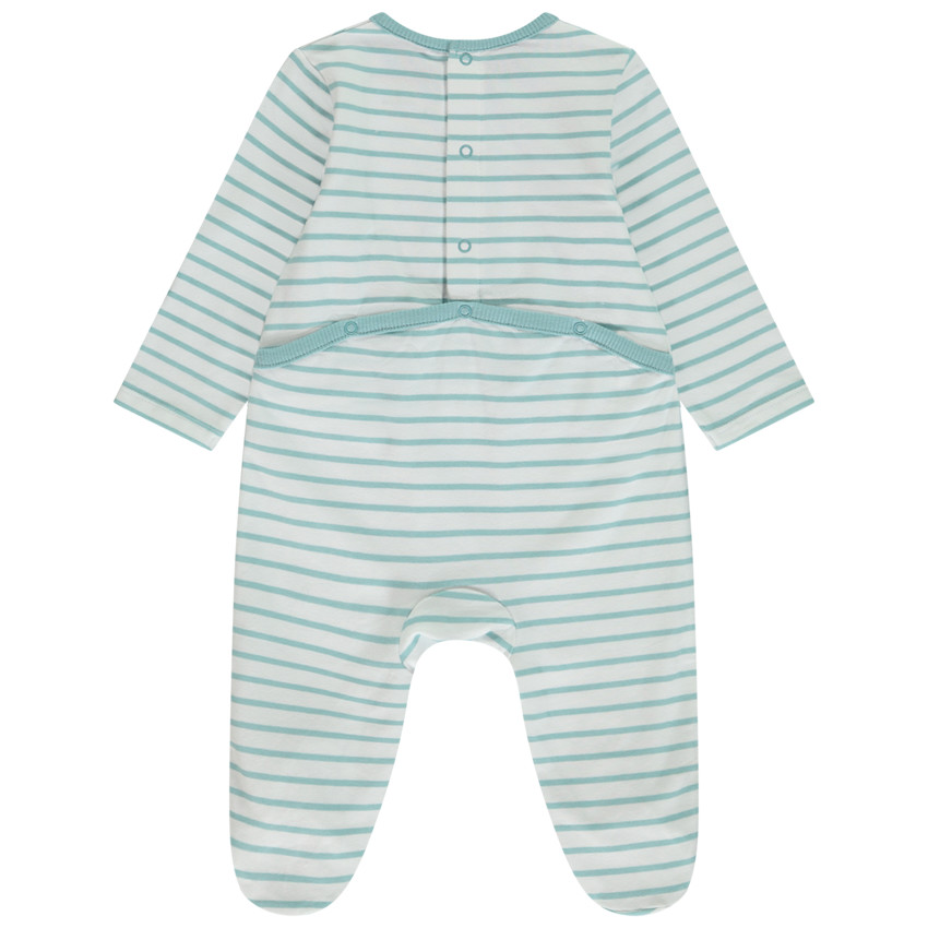 Dors-bien rayé patch zèbre pour bébé garçon 