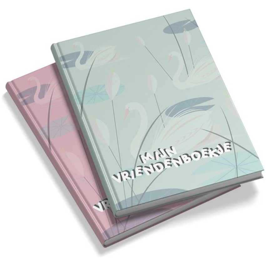 Vriendenboek meisje "Nederlands" Veldgroen 