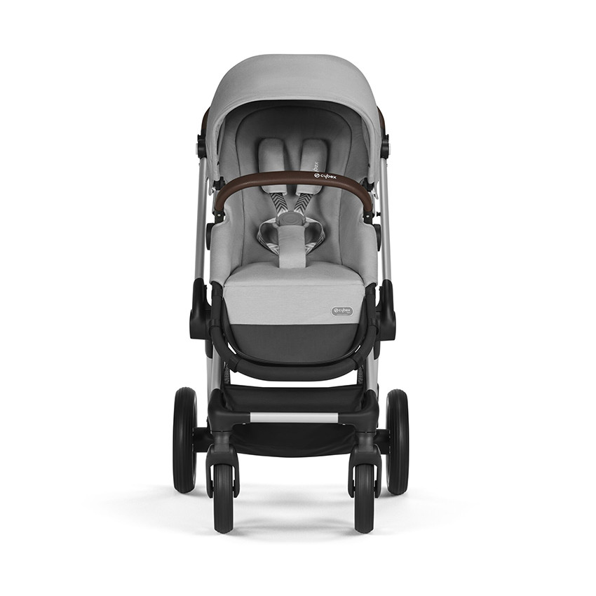 Kinderwagen Eos Lux Silver 2-in-1 Lava Grey 