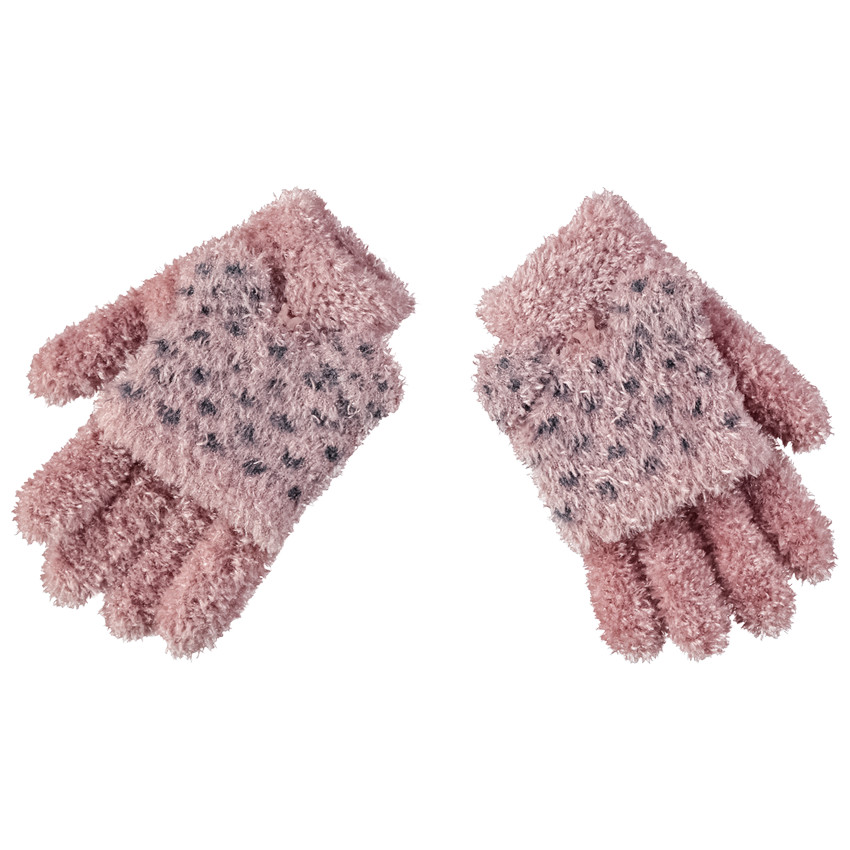 Gants 2 en 1 effet fourrure Minnie Disney pour fille 